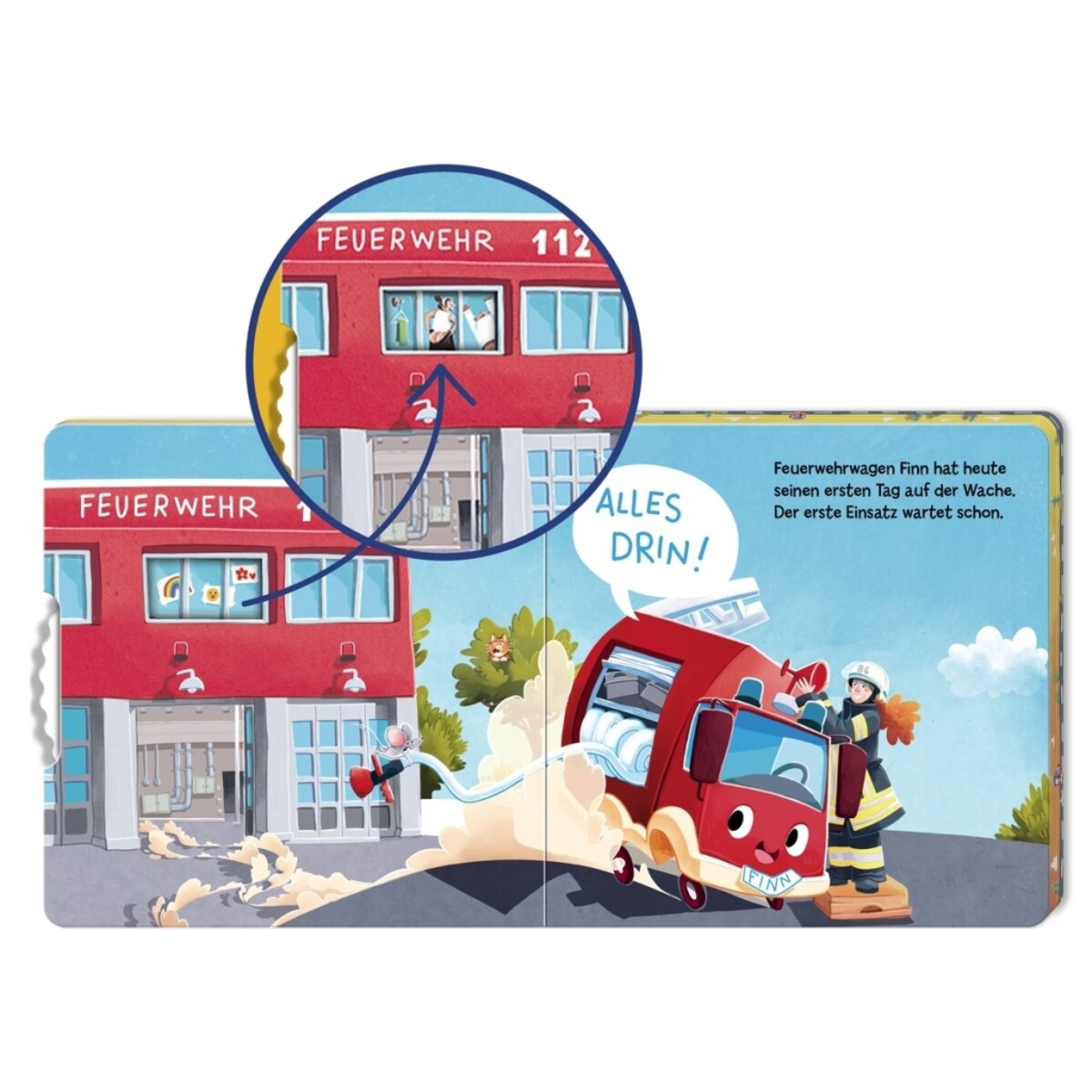 Oetinger Einsatz für Finn Feuerwehr