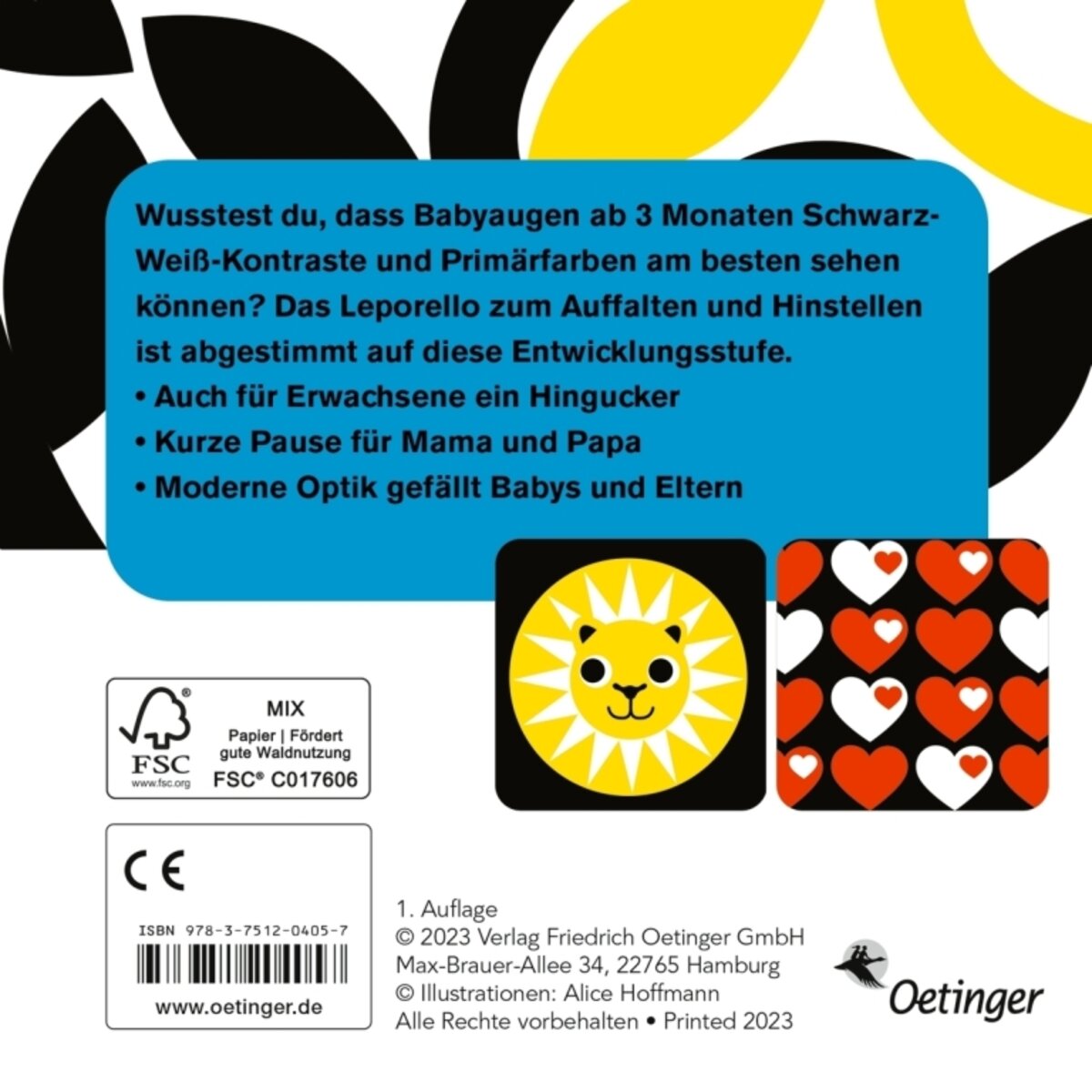 Oetinger Erste Bilder für Babyaugen