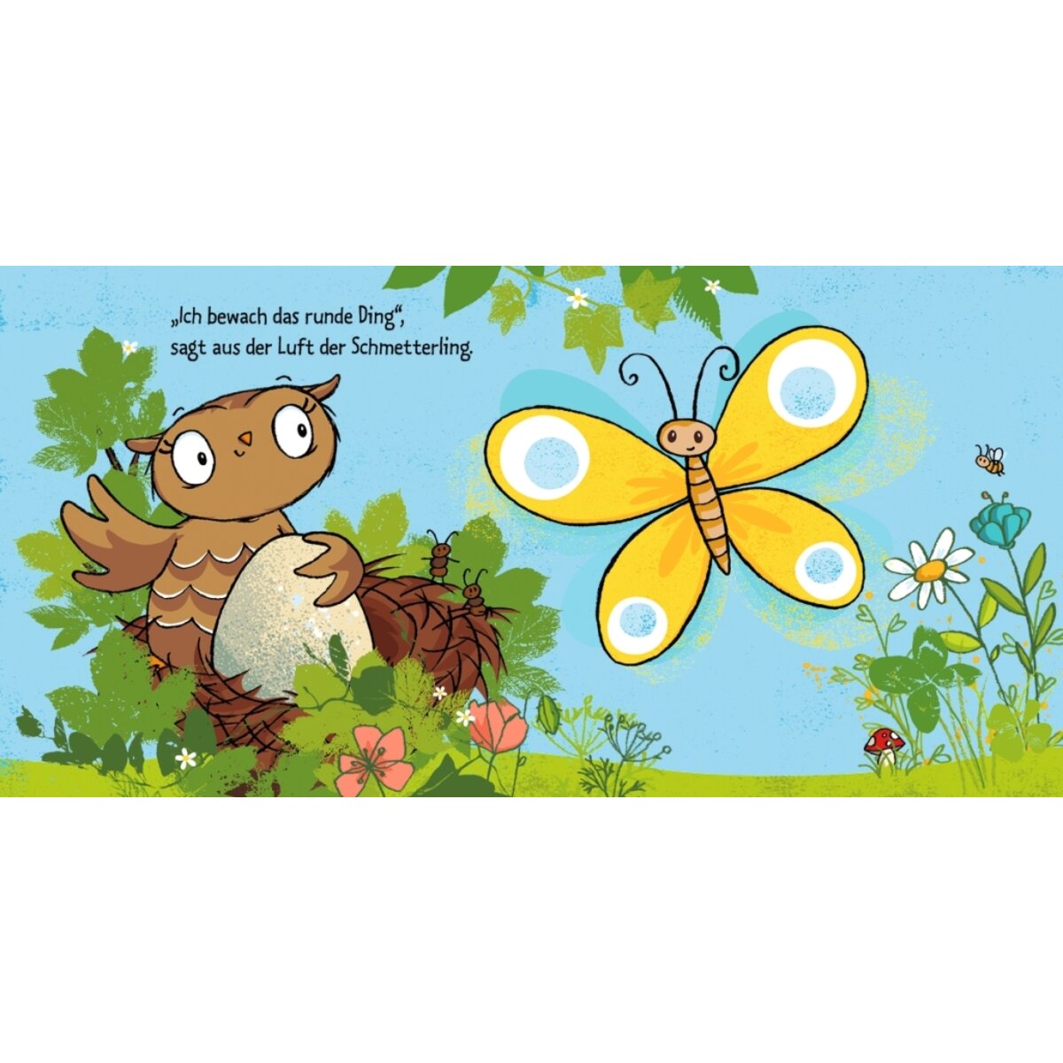 Oetinger Kleine Eule Auwei, was ist das für ein Ei?