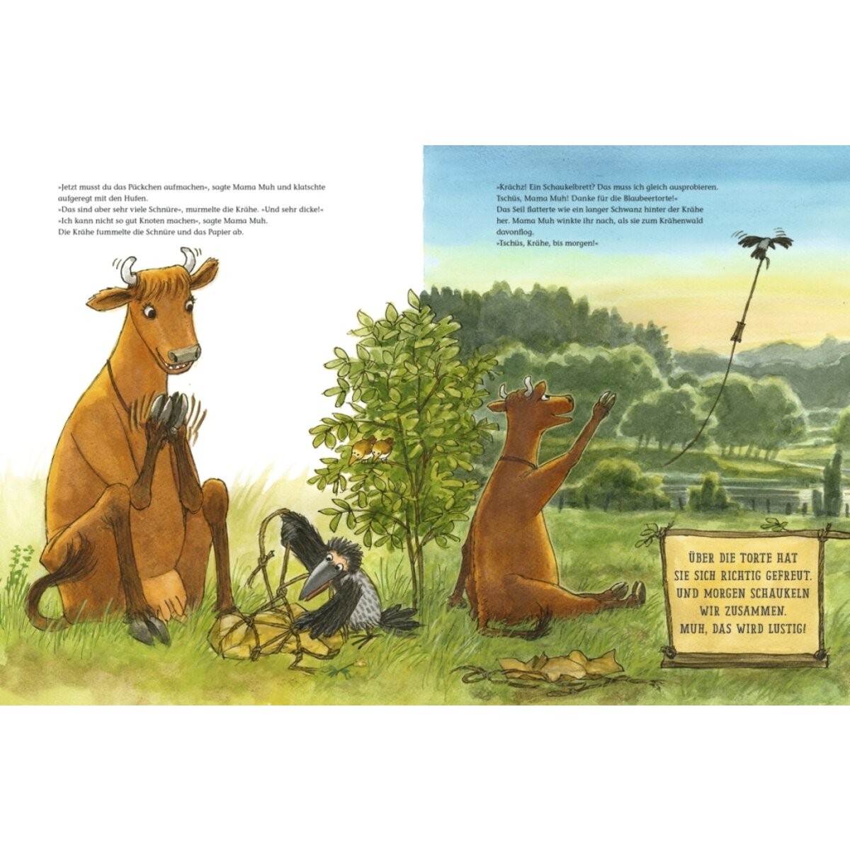 Oetinger Mama Muh und Krähe werden Freunde