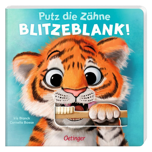 Oetinger Putz die Zähne blitzeblank!