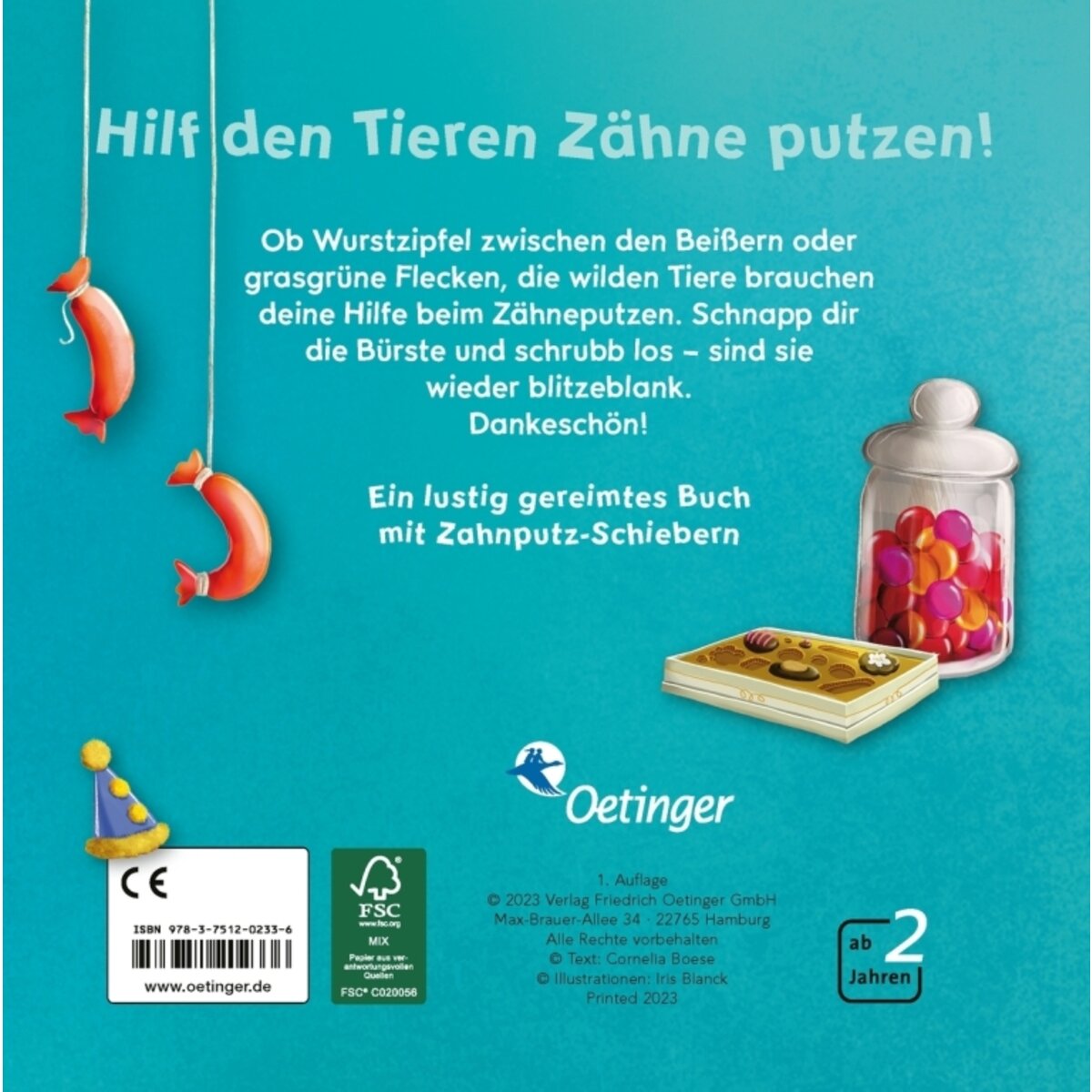 Oetinger Putz die Zähne blitzeblank!