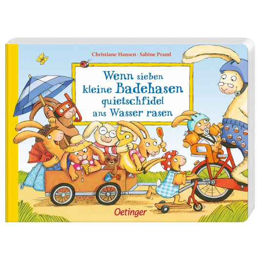 Oetinger Wenn Sieben kleine Badehasen quietschfidel ans Wasser rasen