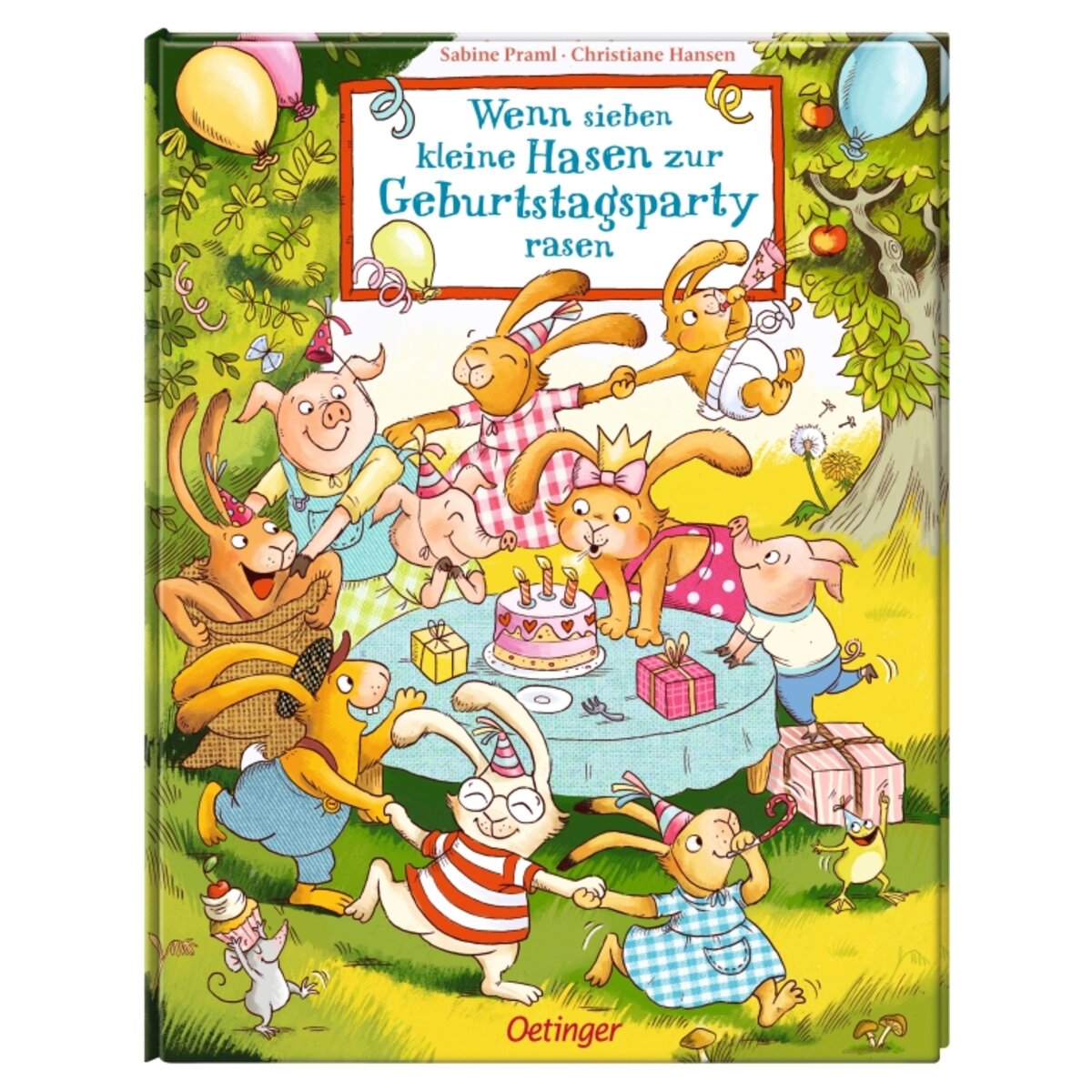 Oetinger Wenn sieben kleine Hasen zur Geburtstagsparty rasen