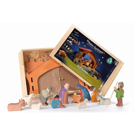 Ostheimer Krippen-Sortiment I 13-teilig