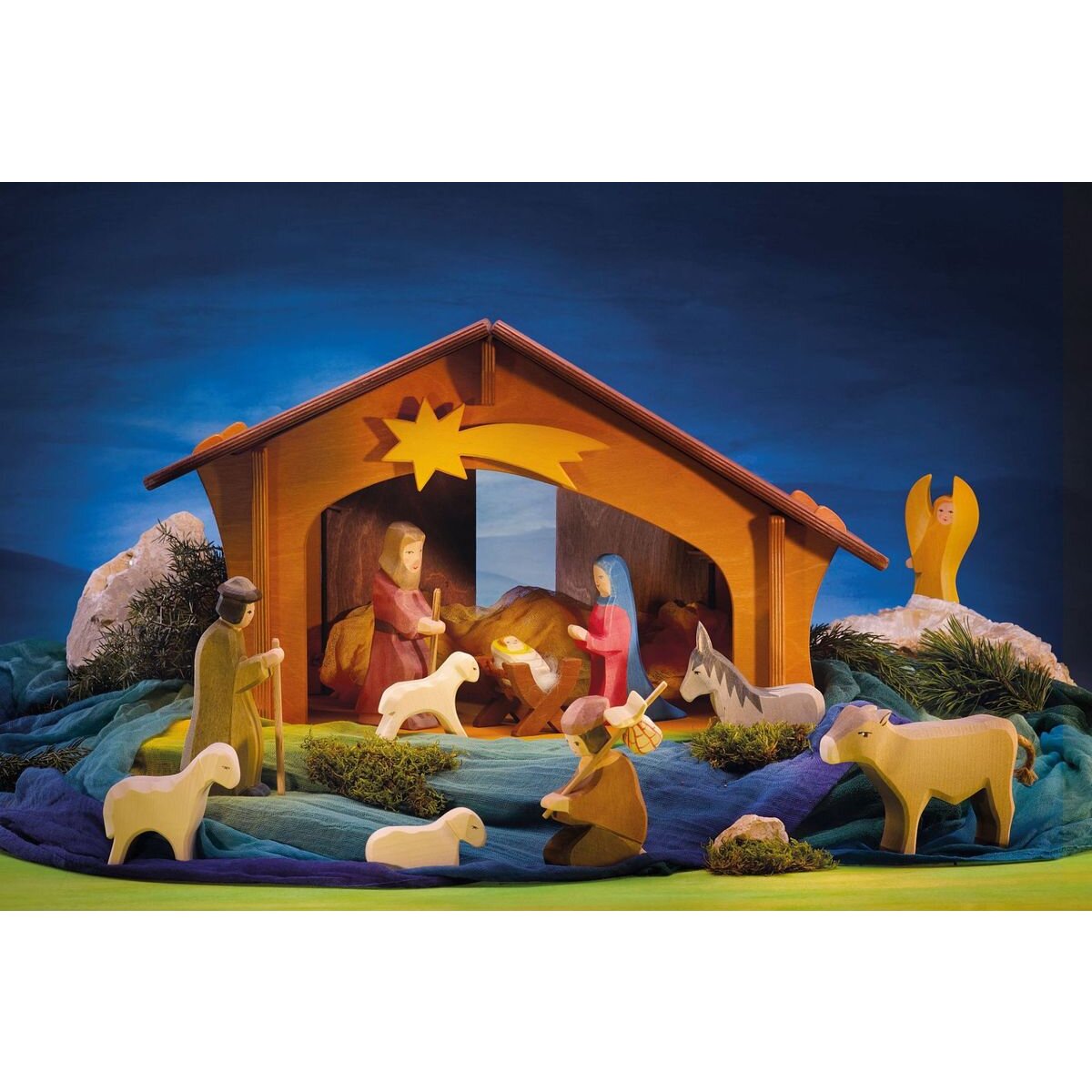Ostheimer Krippen-Sortiment II 12-teilig