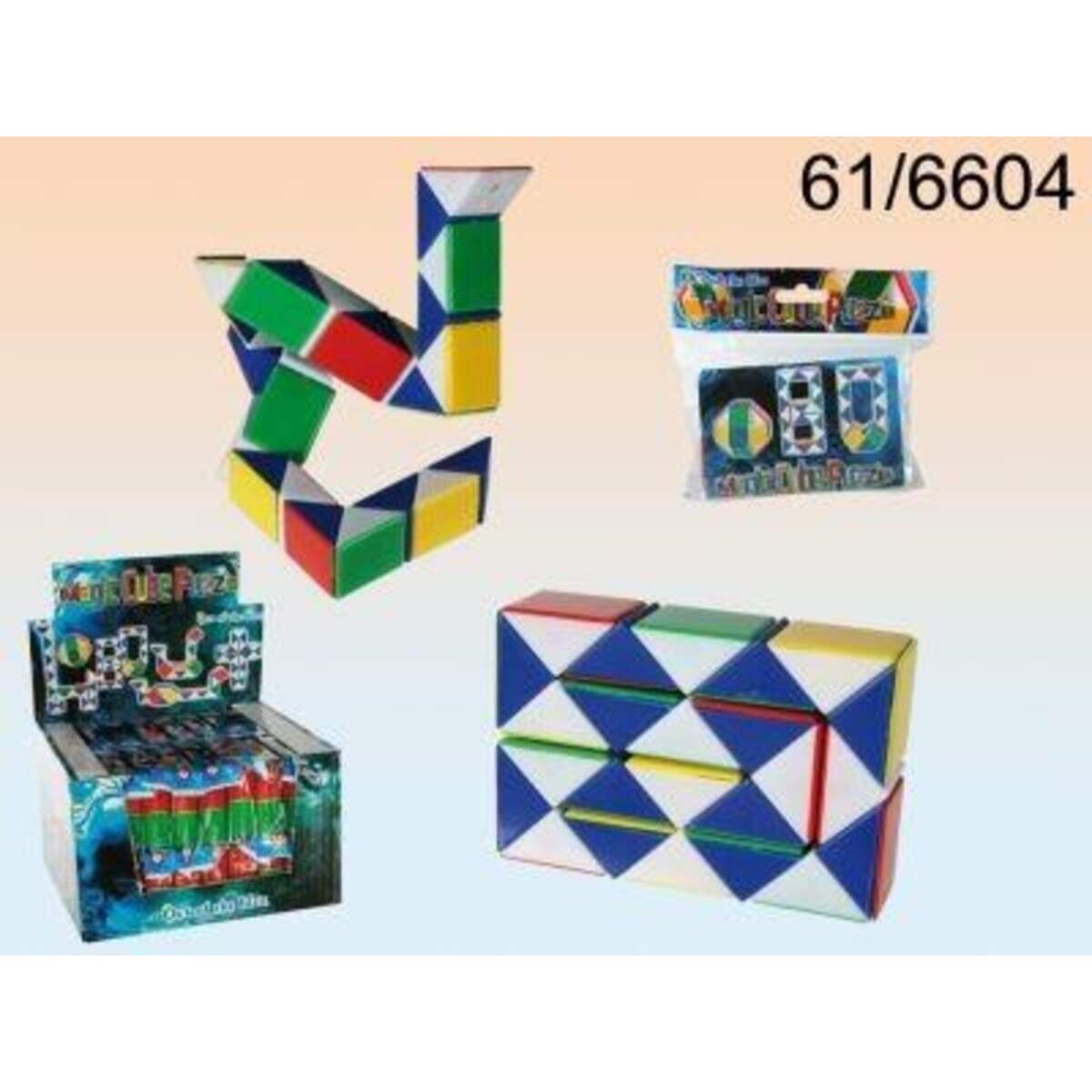 Out of the blue Puzzle Magic Cube mit Anleitung, Puzzlewürfel