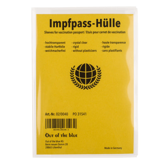 Out of the Blue Schutzhülle, ca. 98 x 139 mm