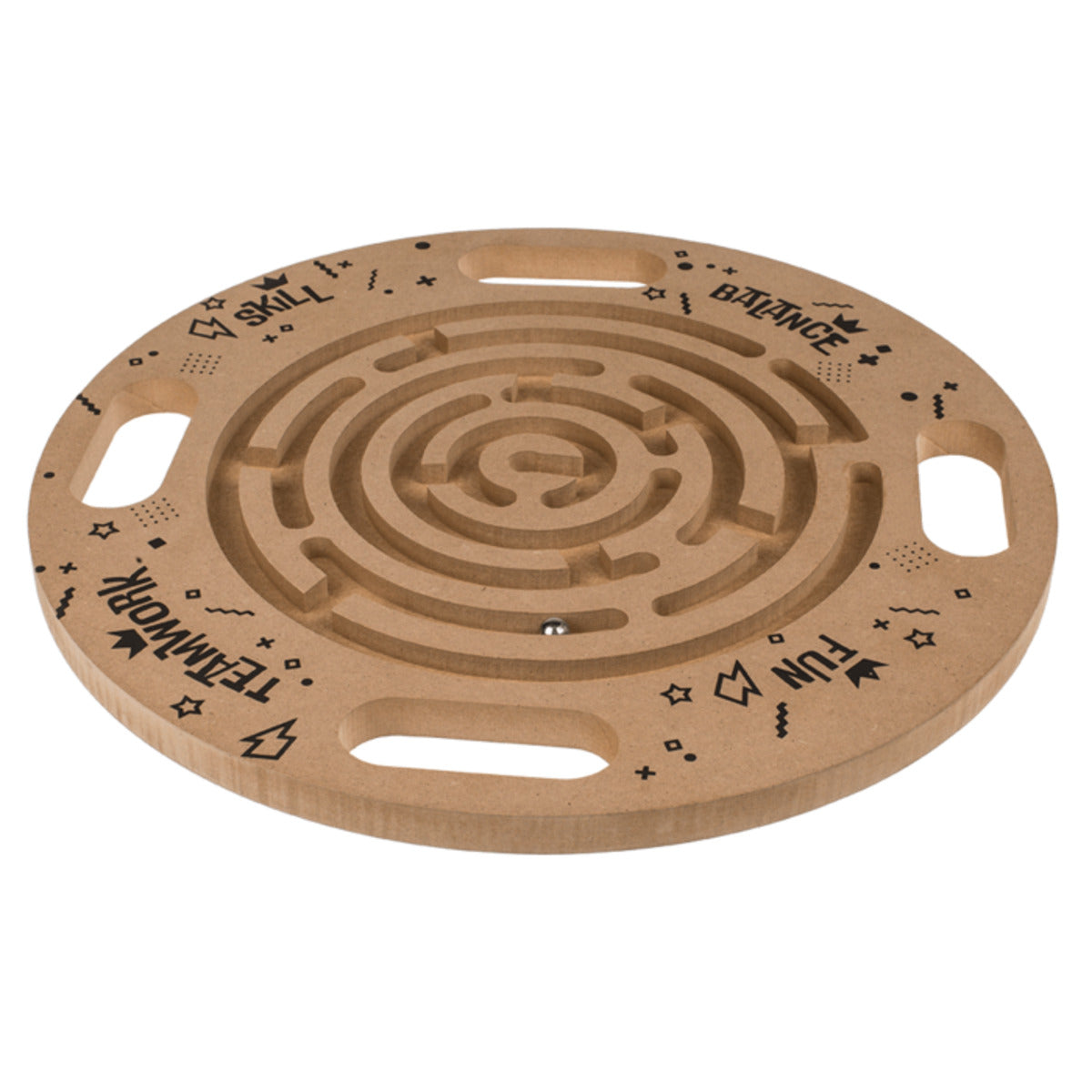 Out of the Blue Stahlkugel-Scheibenlabyrinth, 34 cm