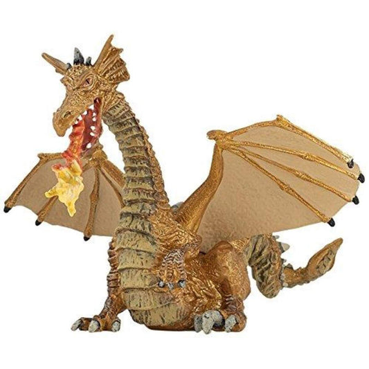 Papo 39095 Feuerspeiender Drache Gold