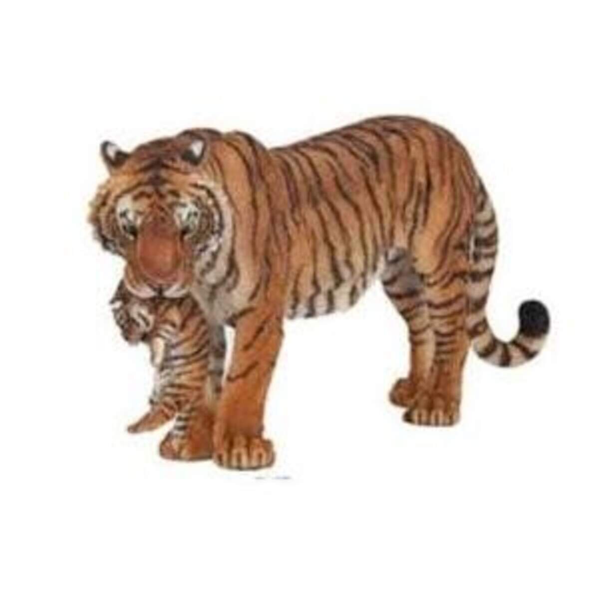 Papo 50118 Tigerweibchen mit Jungtier