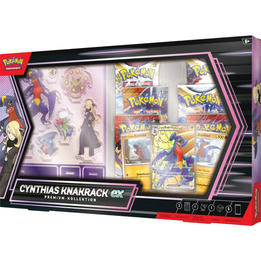 Pokemon Premium-Kollektion Cynthias Knakrack-ex