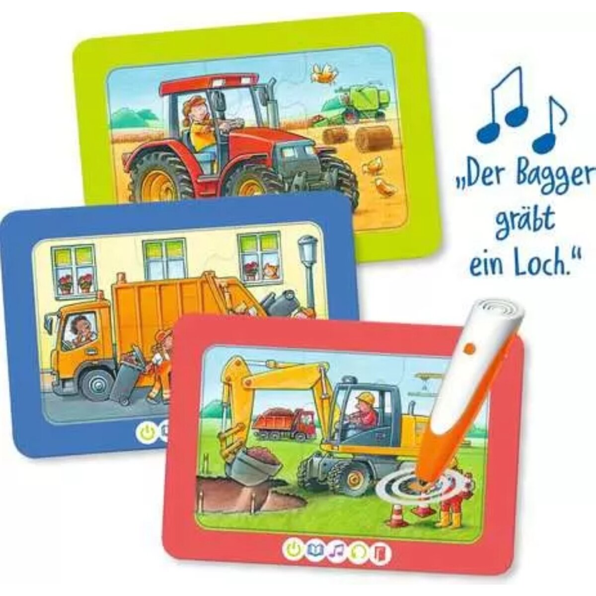 Ravensburger 3 ersten Puzzles: Fahrzeuge