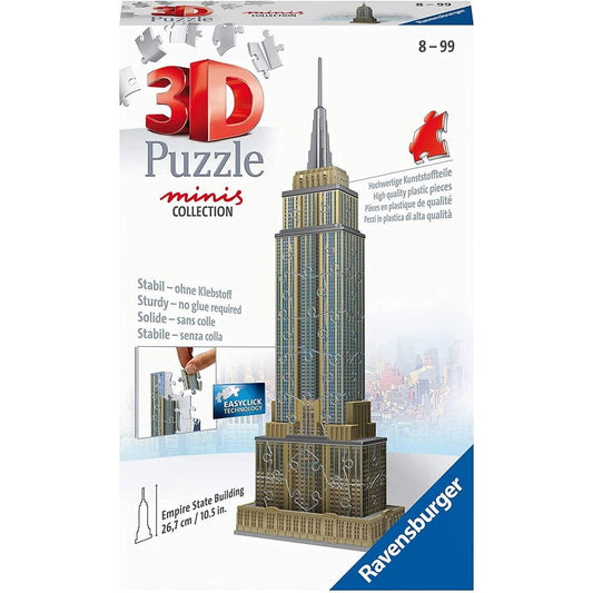 Ravensburger 3D Puzzle - Mini Empire State Building, 54 Teile