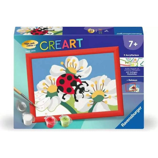 Ravensburger CreArt Malen nach Zahlen Marienkäfer