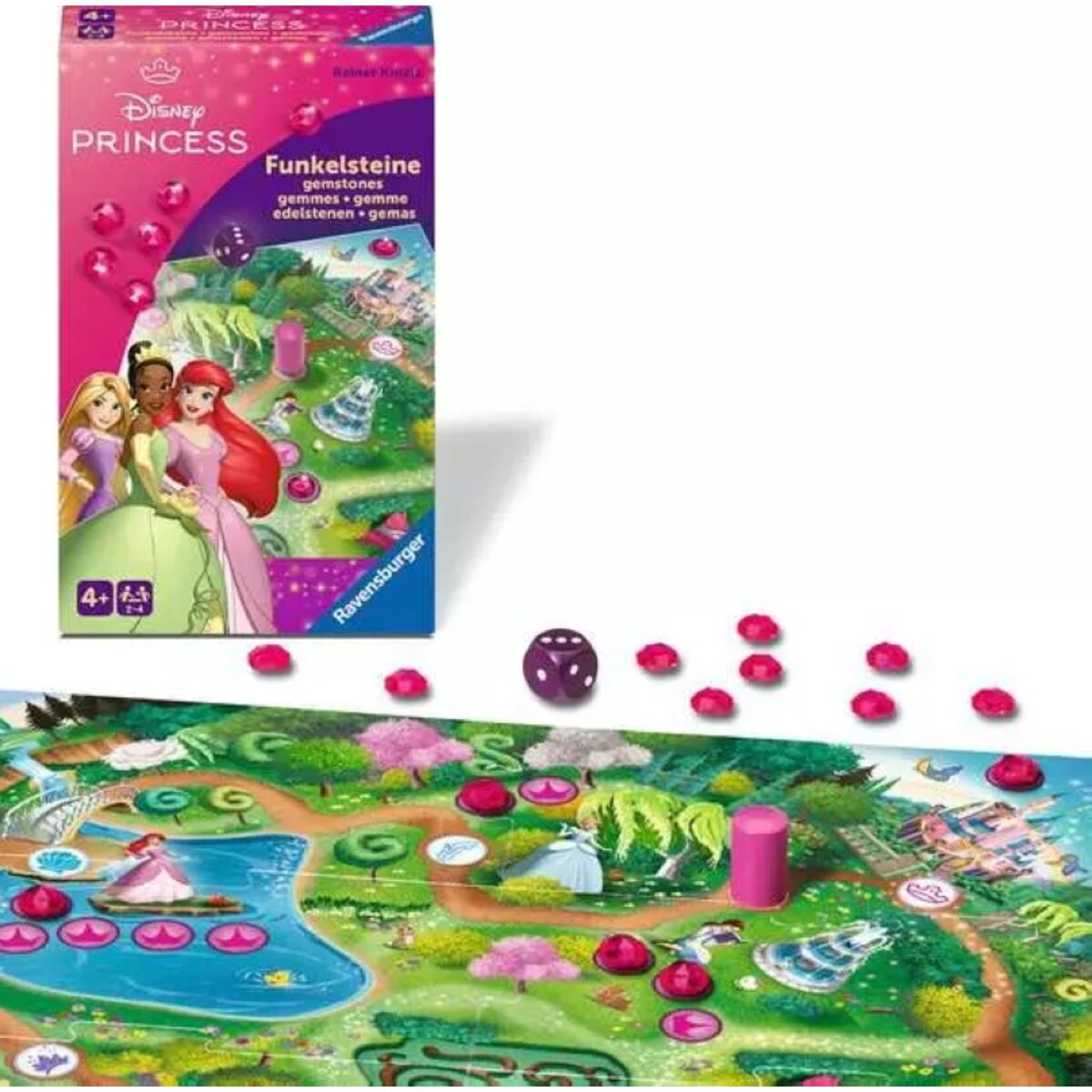 Ravensburger Disney Princess Funkelsteine Brettspiel