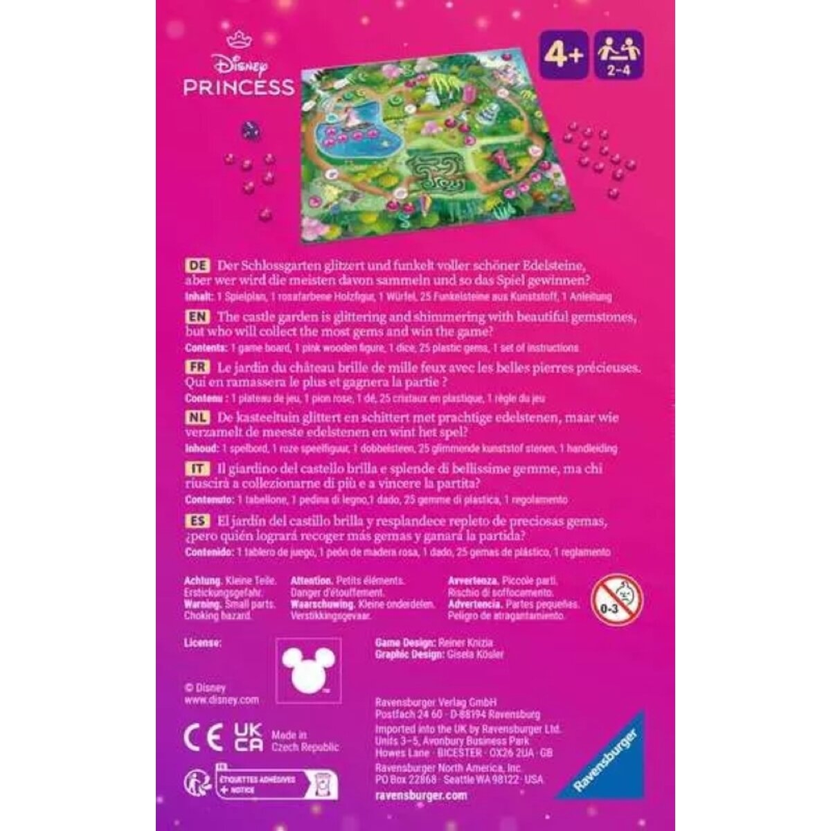 Ravensburger Disney Princess Funkelsteine Brettspiel