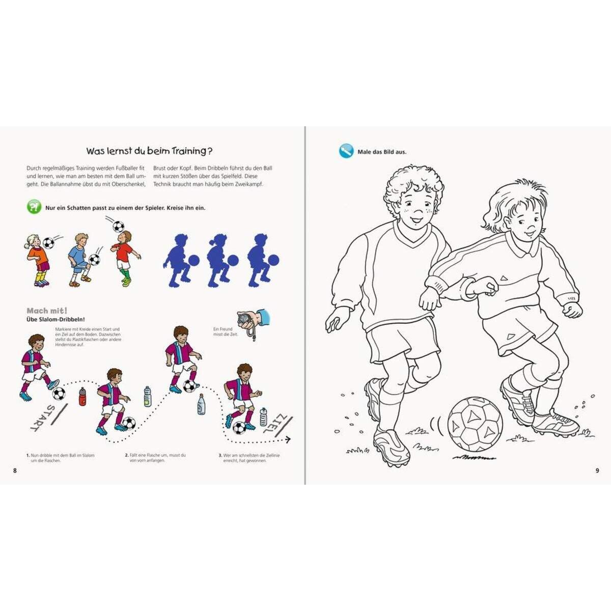 Ravensburger Fußball aktiv-Heft