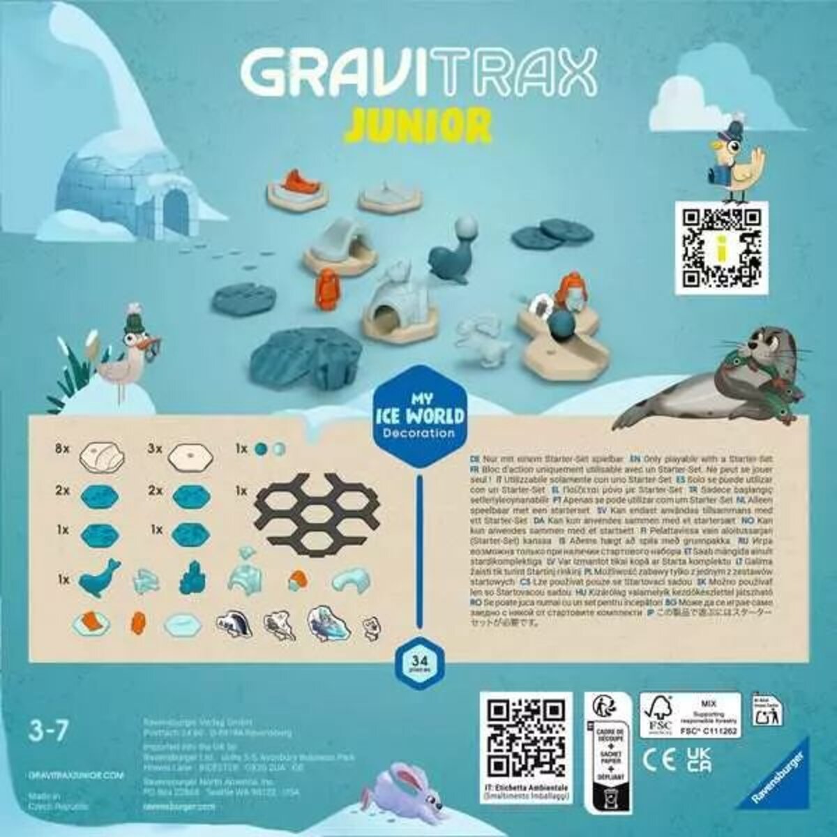 Ravensburger GraviTrax Junior Extension Ice