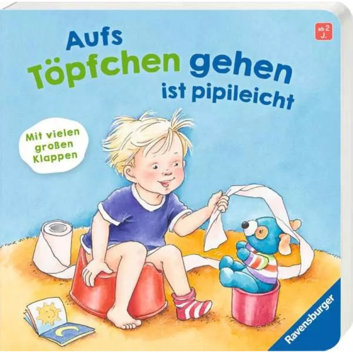 Ravensburger Kinderbuch Aufs Töpfchen gehen ist pipileicht