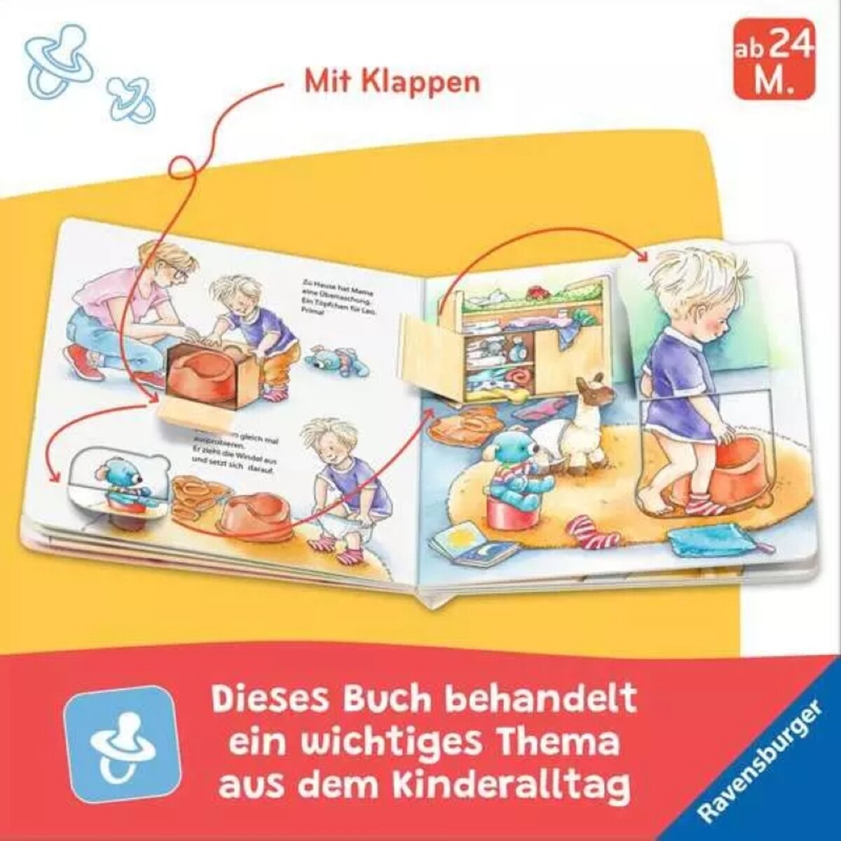 Ravensburger Kinderbuch Aufs Töpfchen gehen ist pipileicht