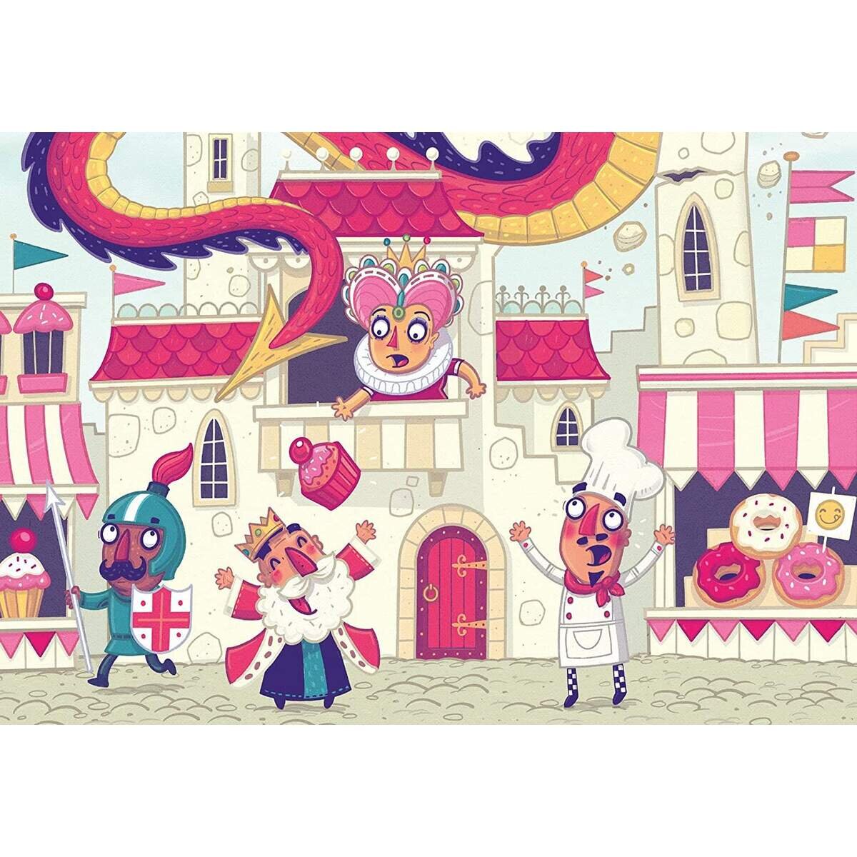 Ravensburger Kinderpuzzle Puzzle&Play Ritterburg 1, 2x24 Teile