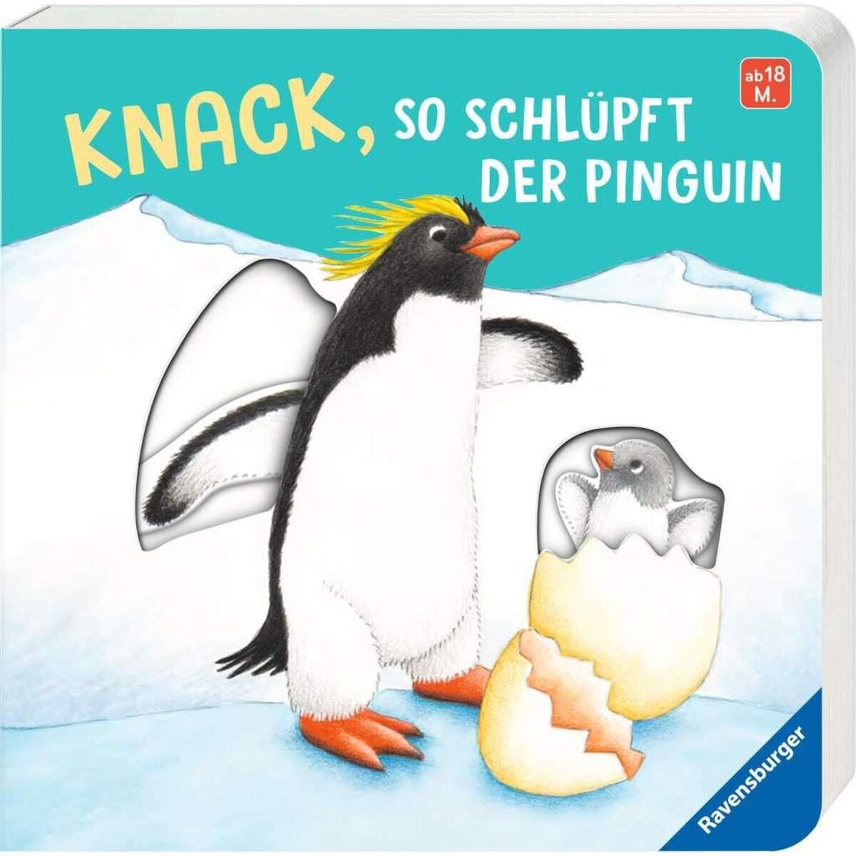 Ravensburger Knack, so schlüpft der Pinguin