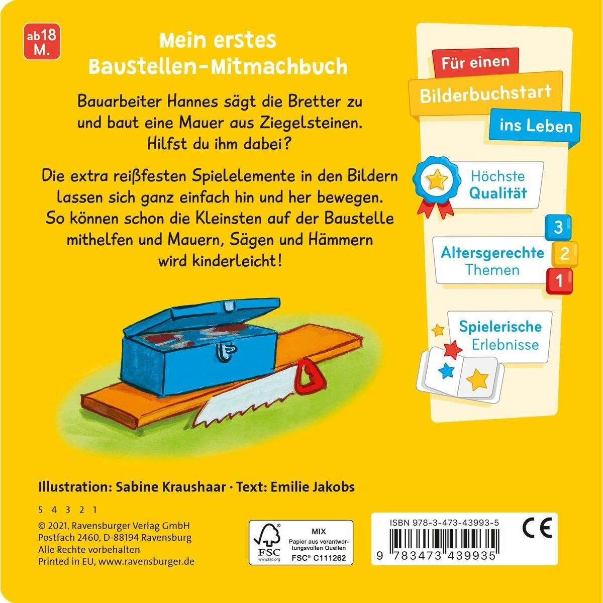 Ravensburger Komm, hilf mit! Auf der Baustelle