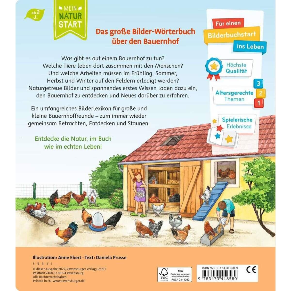 Ravensburger Mein großes Bilderlexikon: Auf dem Bauernhof