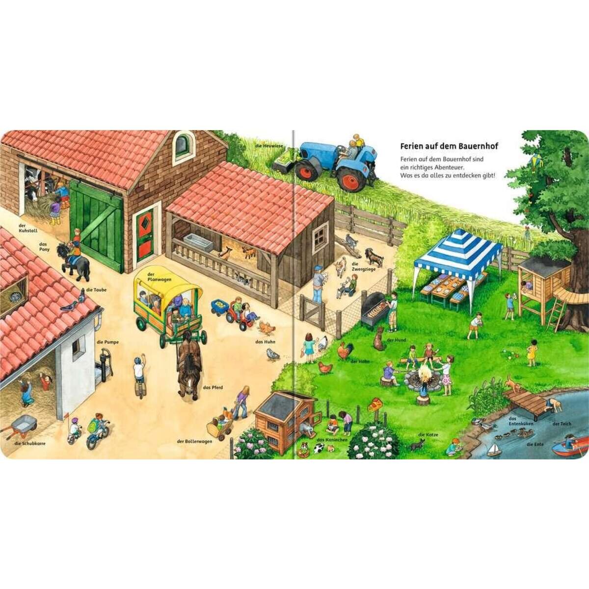 Ravensburger Mein großes Bilderlexikon: Auf dem Bauernhof