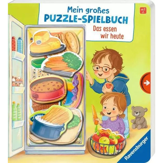 Ravensburger Mein großes Puzzle-Spielbuch: Das essen wir heute