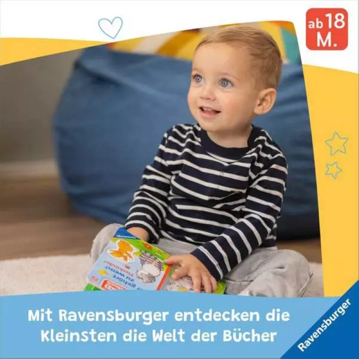 Ravensburger Kinderbuch Mein Schiebe-Mitmachbuch Lieblingstiere