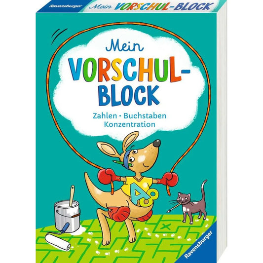 Ravensburger Mein Vorschul-Block - Zahlen, Buchstaben, Konzentration