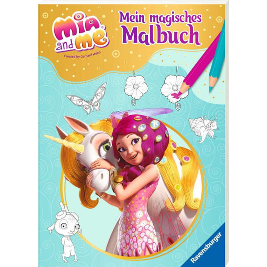 Ravensburger Mia and me: Mein magisches Malbuch