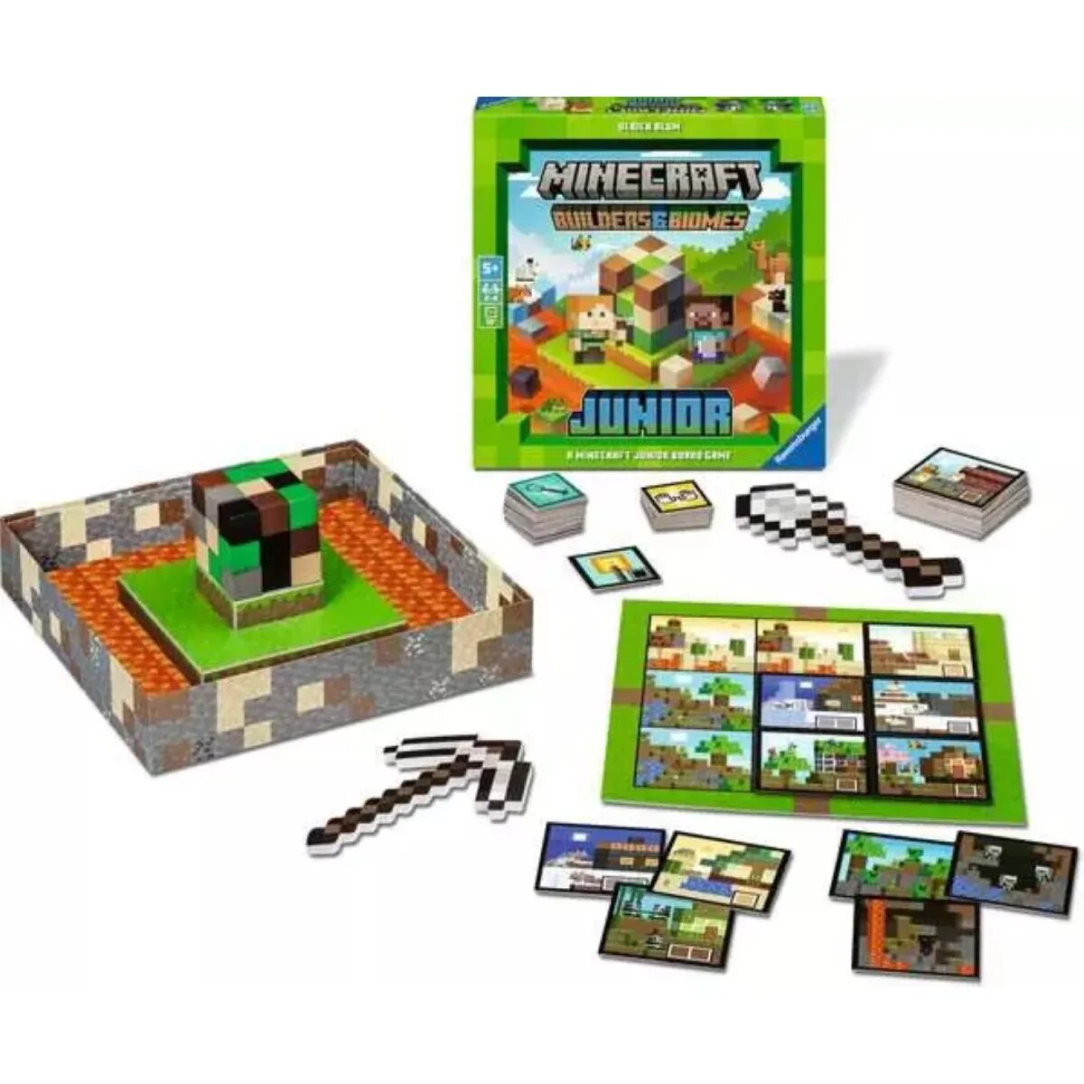 Ravensburger Minecraft Builders & Biomes Junior Geschicklichkeitsspiel