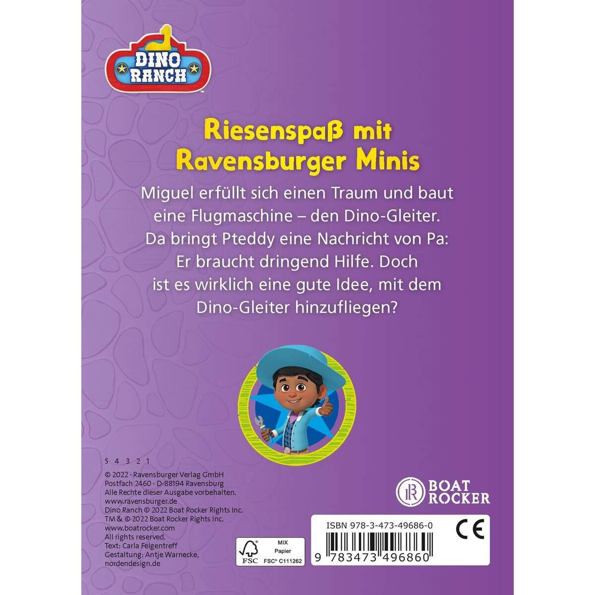 Ravensburger Minis: Dino Ranch - Der Traum vom Fliegen