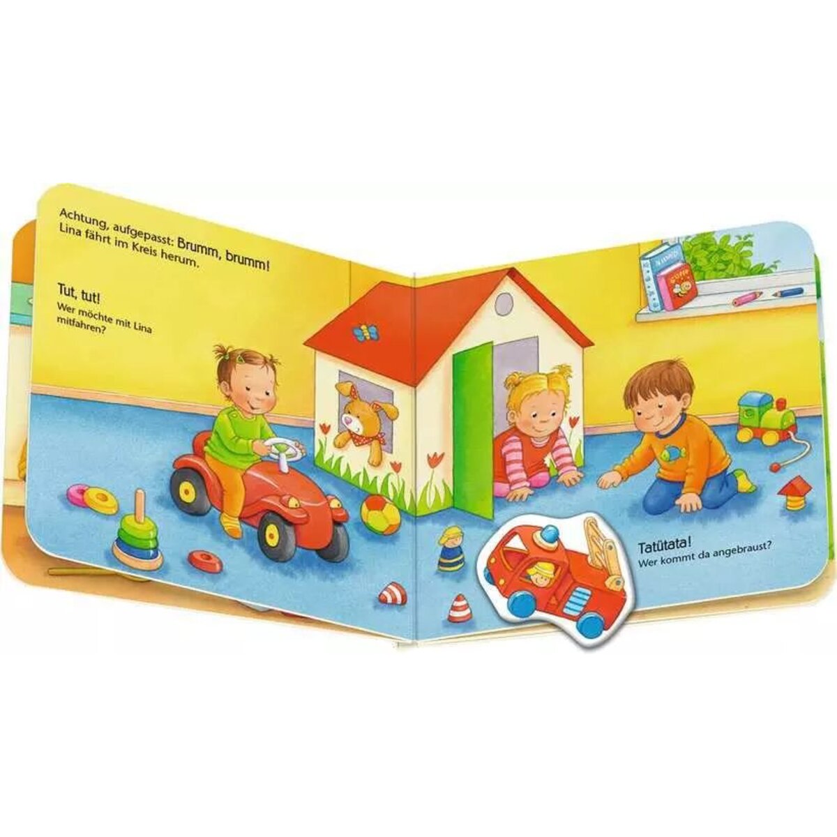 Ravensburger ministeps: Mein erstes Magnetbuch: Wer spielt womit? Meine Welt