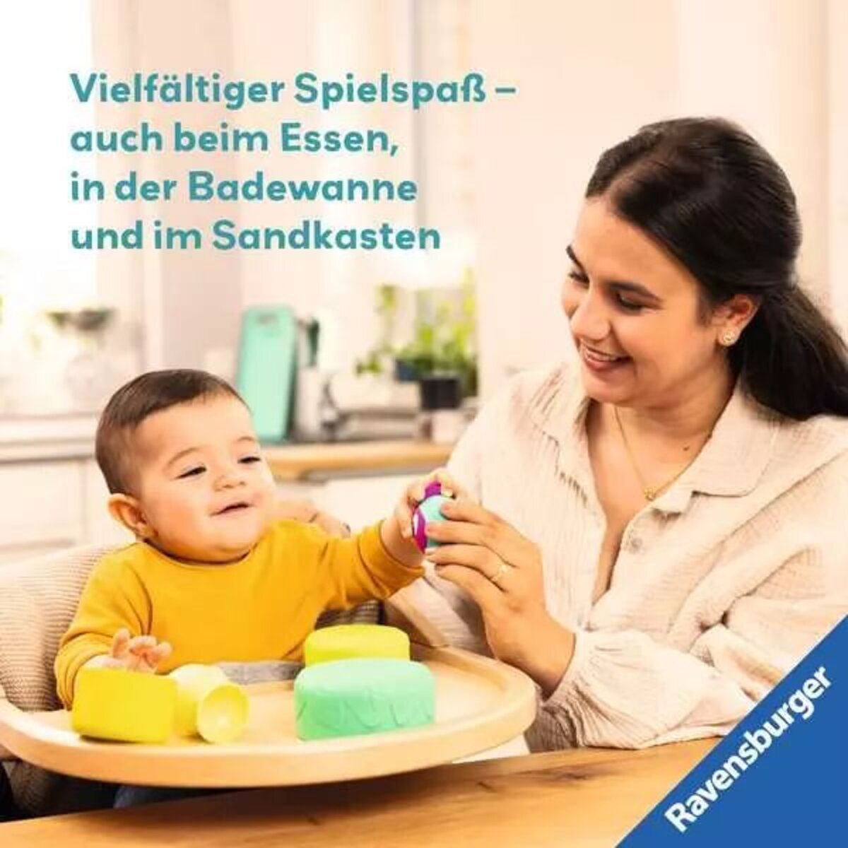 Ravensburger play+ Baby-Stapel-Puzzle: Vogelnest