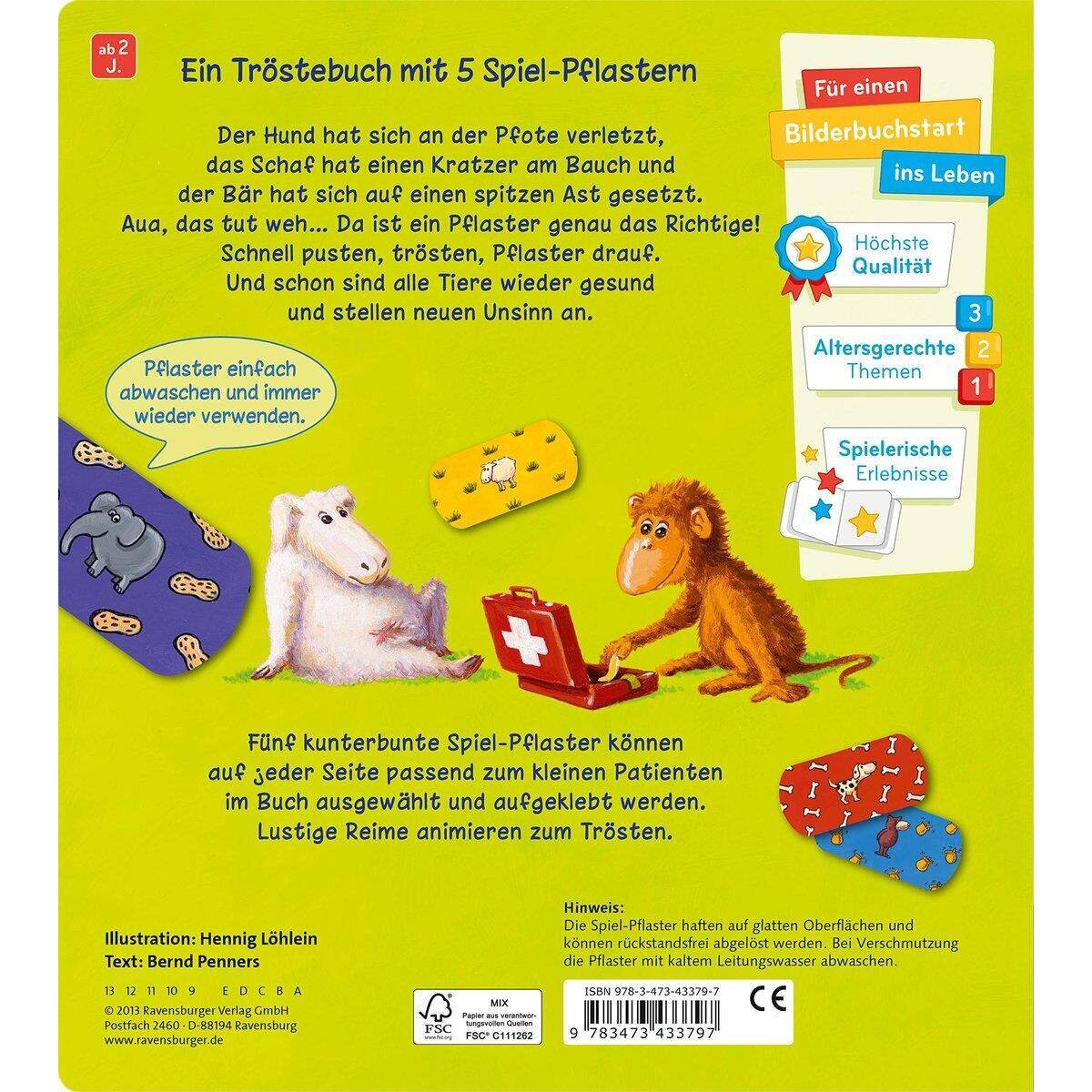 Ravensburger Pusten, trösten, Pflaster drauf!