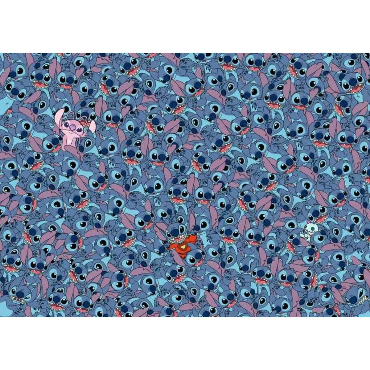 Ravensburger Puzzle - Disney: Stitch Challenge, 1000 Teile