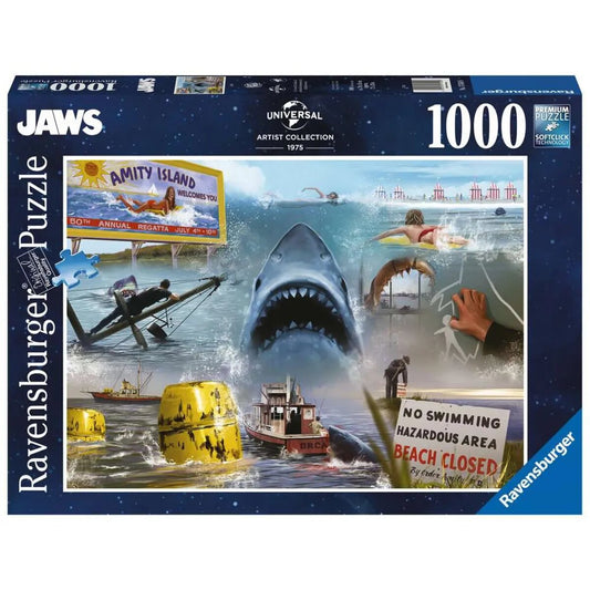 Ravensburger Puzzle - Jaws, 1000 Teile
