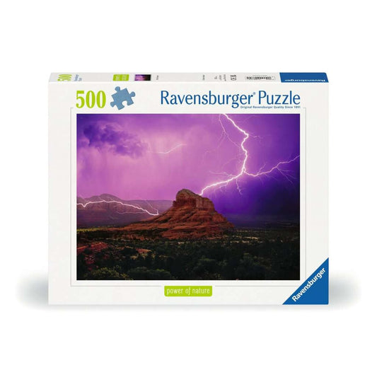 Ravensburger Puzzle - Pinke Gewitterstimmung, 500 Teile