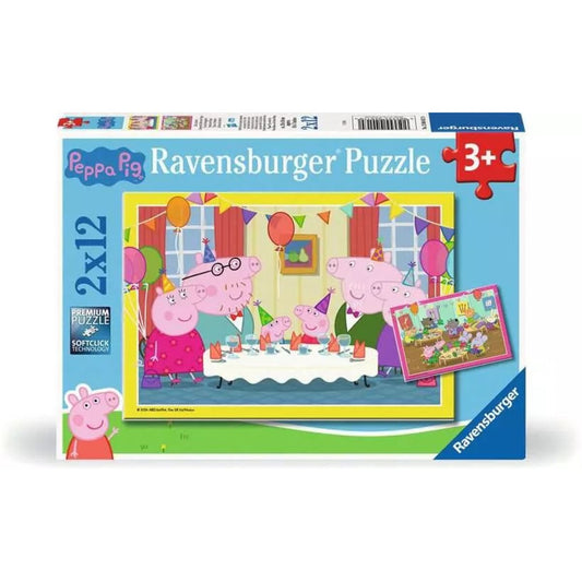 Ravensburger Puzzle - Zeit zu feiern! 2 x 12 Teile