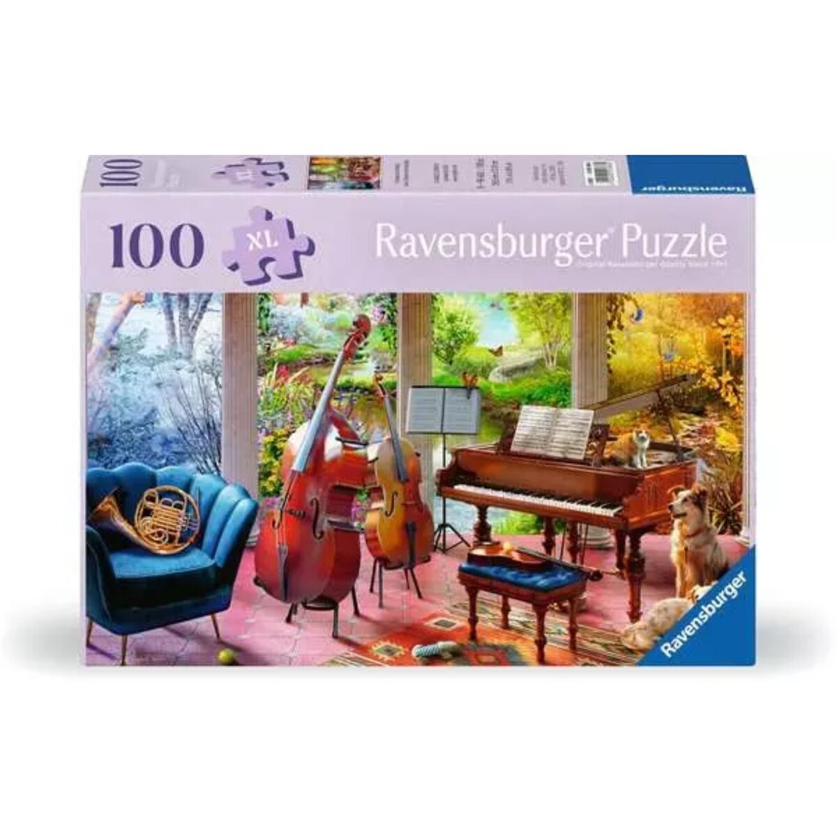 Ravensburger Puzzle 100 Teile Musikalische Jahreszeiten 30 x 22 cm