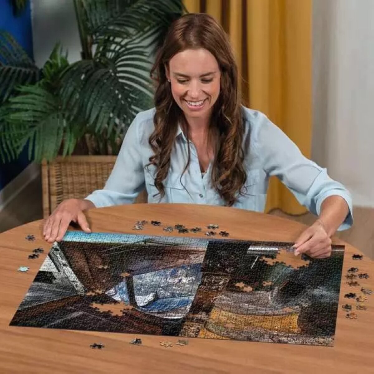 Ravensburger Puzzle 1000 Teile Alpenhaus Graffito Beelitzer Heilstätten 70 x 50 cm