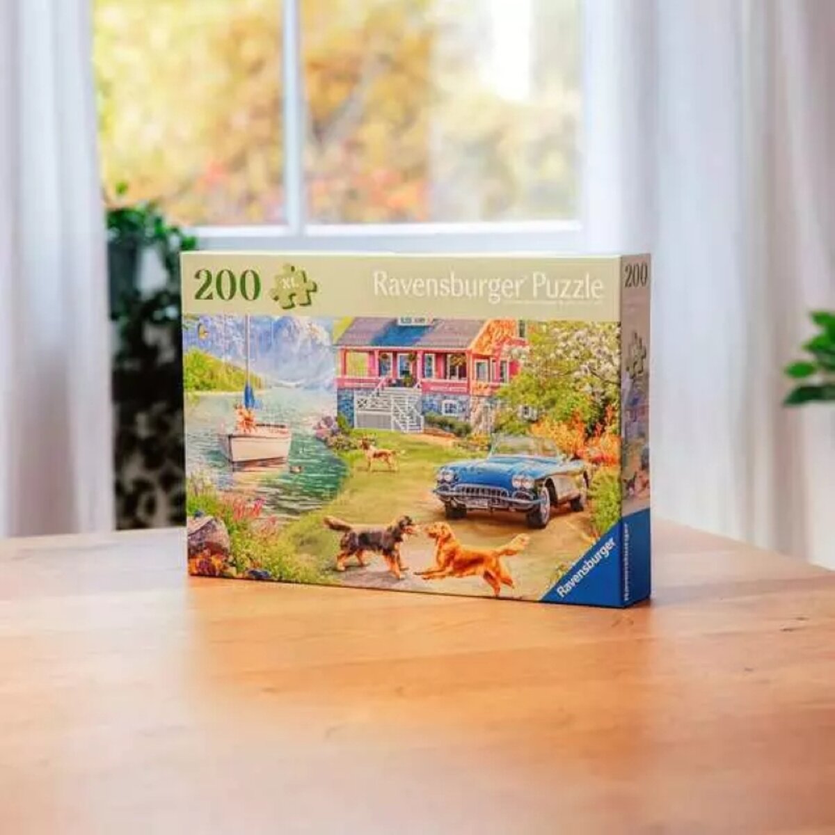 Ravensburger Puzzle 200 Teile Sommerhaus am See 42 x 29 cm