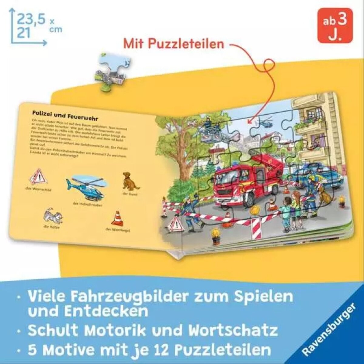 Ravensburger Puzzle-Buch - Fahrzeuge
