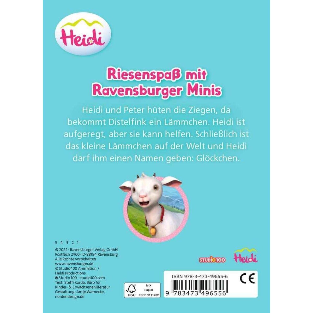 Ravensburger Ravensburger Minis: Heidi - Glöckchen wird geboren