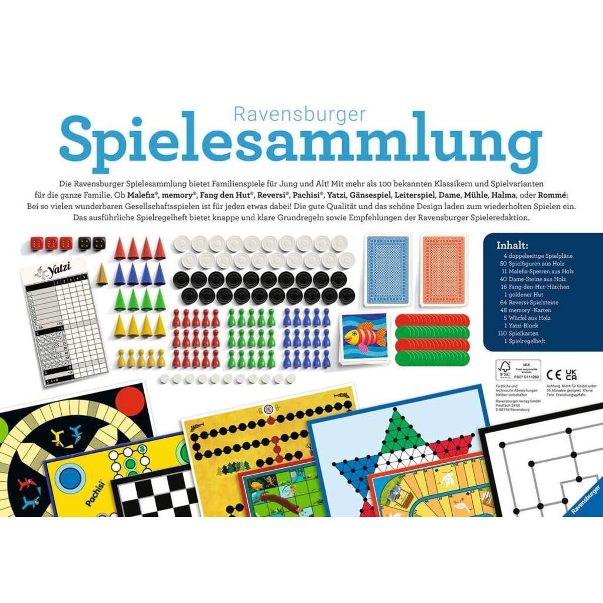 Ravensburger Spielesammlung, Familienspiele