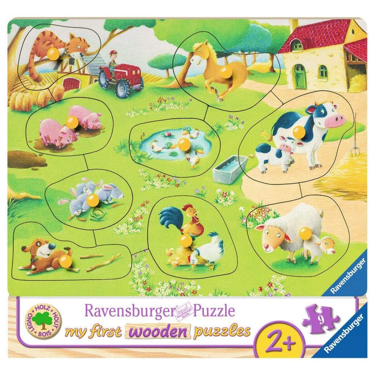 Ravensburger Steckpuzzle Kleiner Bauernhof